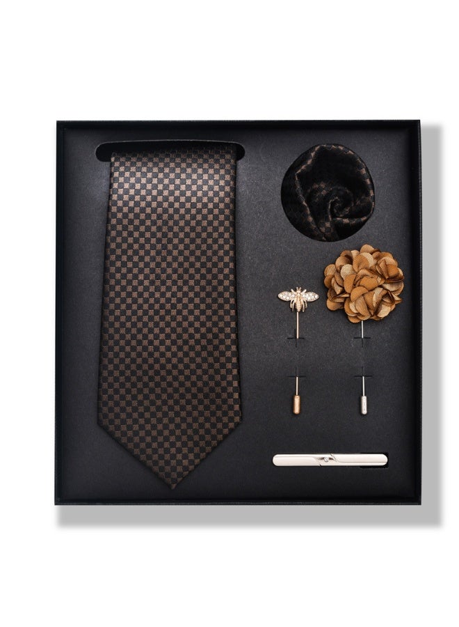 Shougu Men's Business Dress Tie Gift Box 