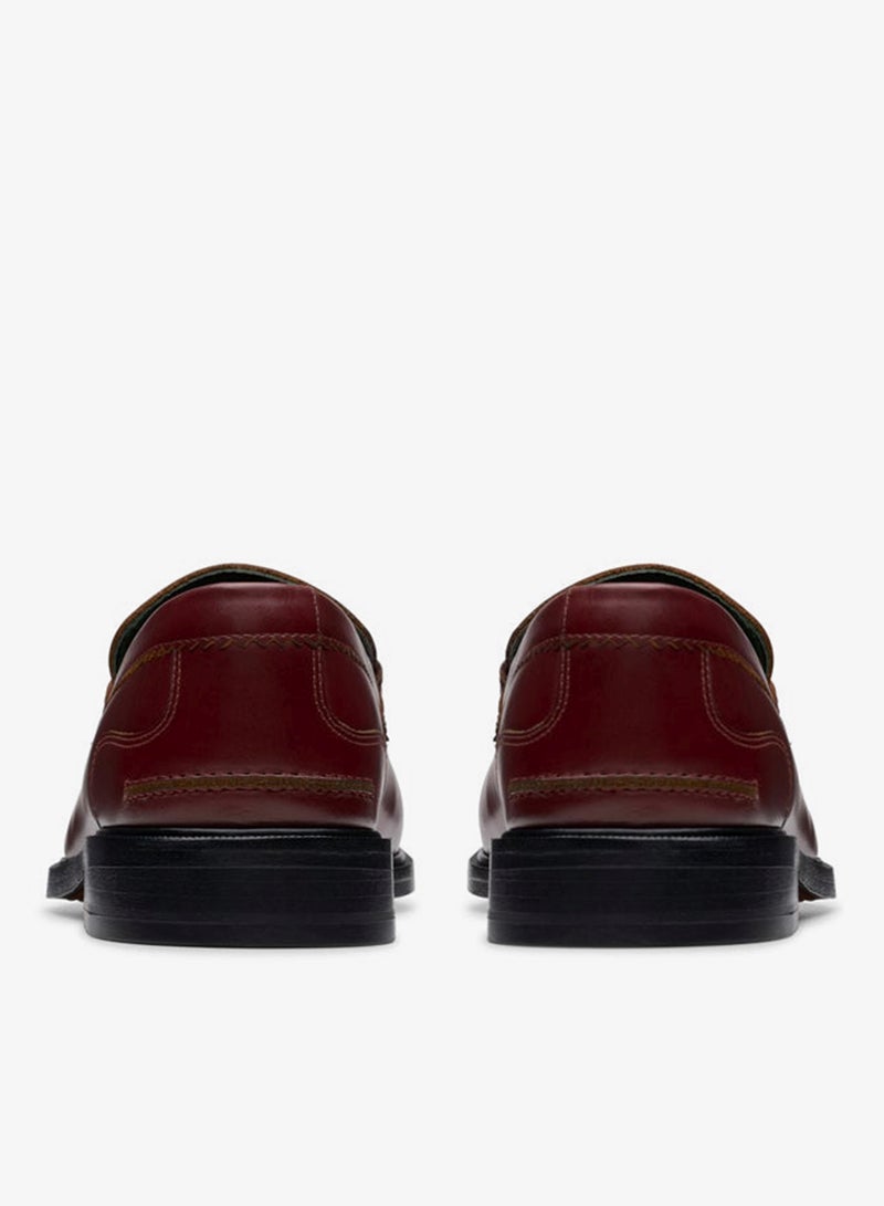clarks CRAFTJAMES Textured Loafers - Image 5