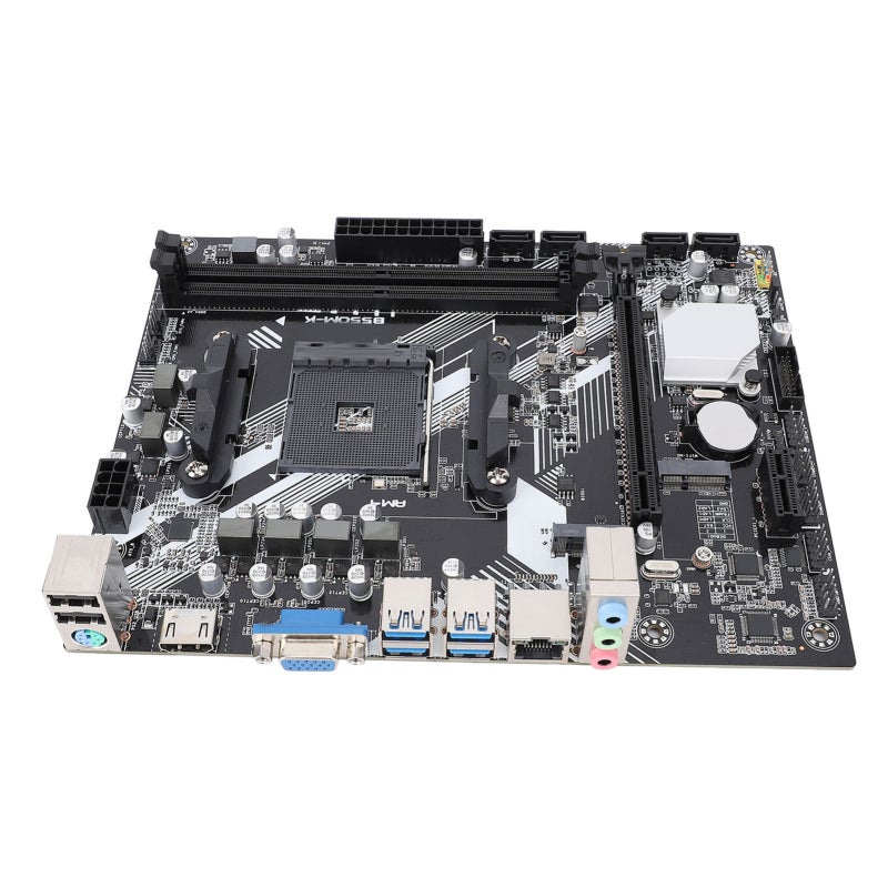جينجشا اللوحة الأم B550M-K M ATX بمقبس AM4 للوحة الأم متوافقة مع معالجات الجيل الأول إلى الخامس - لوحة أم للألعاب بقناة مزدوجة DDR4 لمعالج 5 5600X - Image 4