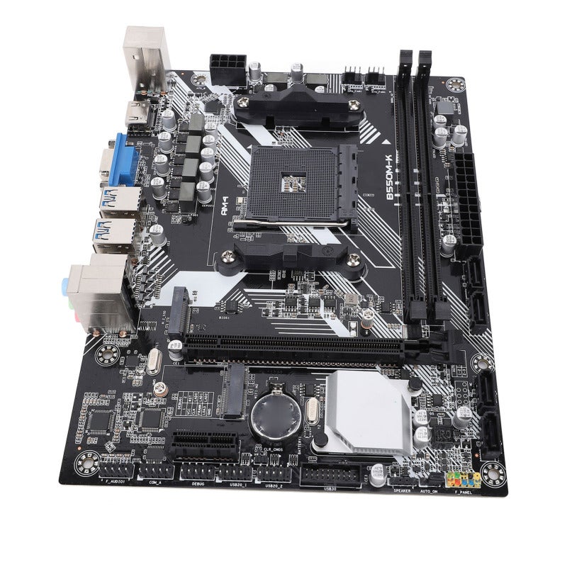 جينجشا اللوحة الأم B550M-K M ATX بمقبس AM4 للوحة الأم متوافقة مع معالجات الجيل الأول إلى الخامس - لوحة أم للألعاب بقناة مزدوجة DDR4 لمعالج 5 5600X - Image 2