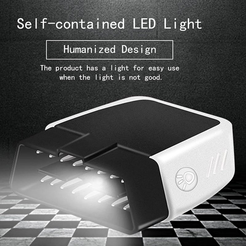 klarako ABS Car Bluetooth 4.0 OBD2 Scanner Read Diagnostic Trouble Codes with PICI8F25K80 Master Chip - Image 5