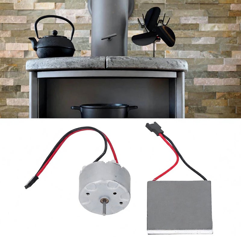 Fireplace Fan Motor Power Generation Sheet Heat Powered Universal for Replacement - Image 3