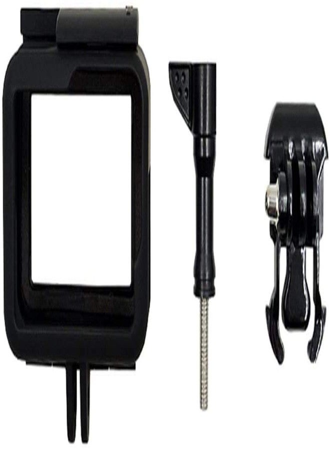 NEOHOOK Premium ABS Plastic Frame Compatible with Gopr 5,6,7 Clear View Shell, Protective Skeleton Cover Case with Quick Release Buckle, Long Thumb Bolt Screw - Black - Image 5
