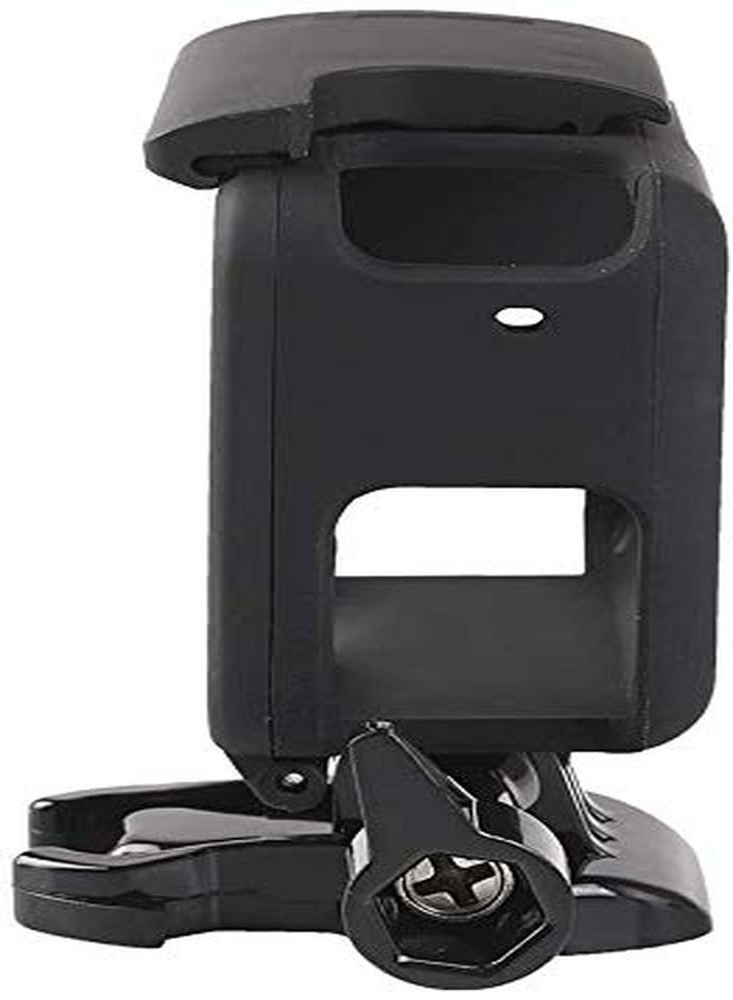 NEOHOOK Premium ABS Plastic Frame Compatible with Gopr 5,6,7 Clear View Shell, Protective Skeleton Cover Case with Quick Release Buckle, Long Thumb Bolt Screw - Black - Image 3