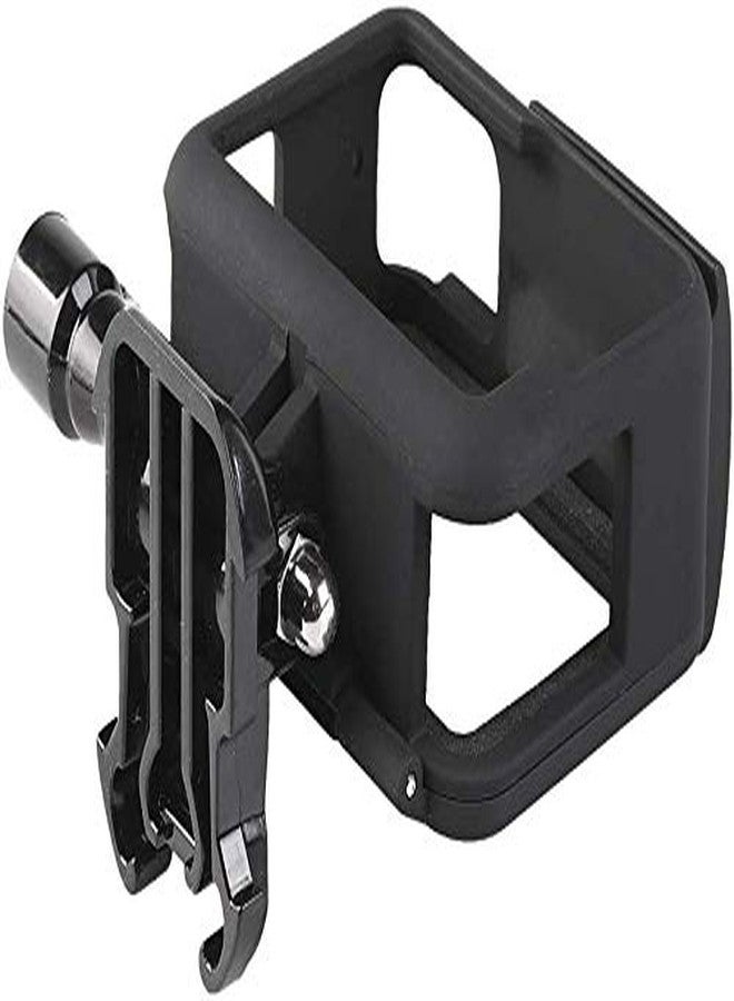 NEOHOOK Premium ABS Plastic Frame Compatible with Gopr 5,6,7 Clear View Shell, Protective Skeleton Cover Case with Quick Release Buckle, Long Thumb Bolt Screw - Black - Image 4