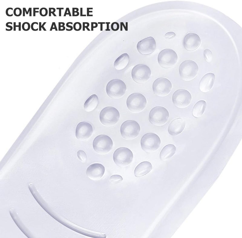 Gel Heel Pads for Shoes Self-Adhesive Shockproof Heel Cushions 4 Pairs (Small and Large) Breathable Inserts and Foot Comfort - Image 3