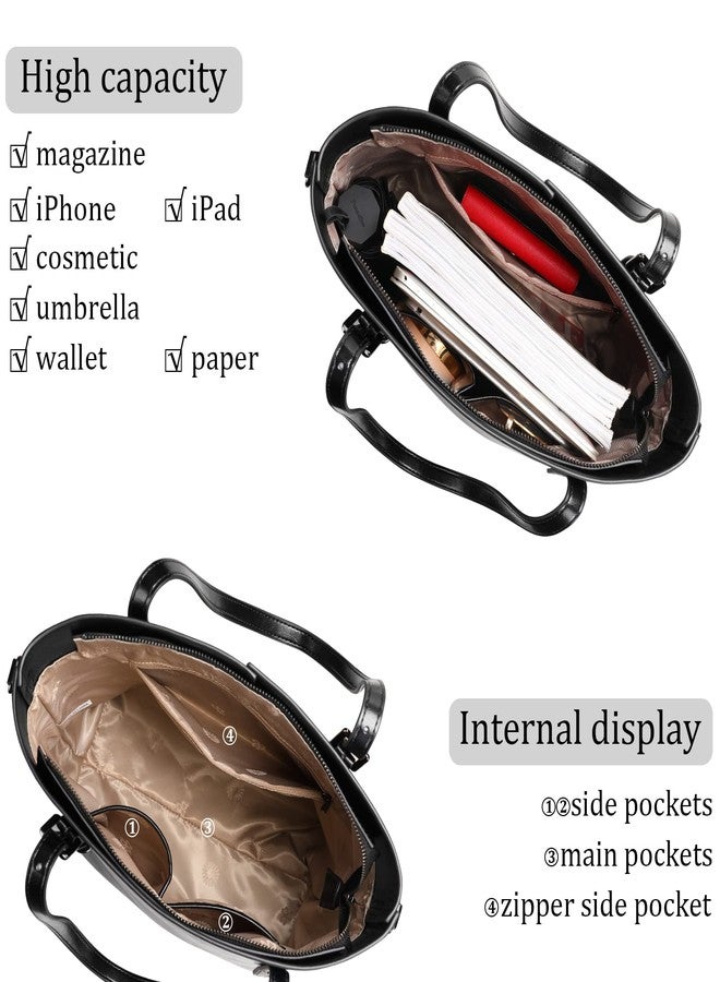 FALAN MULE Handbags Wallet for Women Genuine Leather Tote Bags Top Handle Satchels Adjustable Straps Shoulder Bag - Image 3