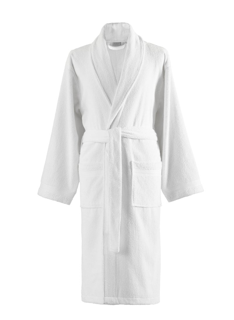 كرز لنن ديلايت | روب حمام أبيض L-XL - Image 3