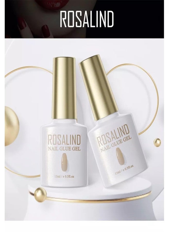 ROSALIND 5 In 1 Multifunctional Nail Glue Gel 15ml - Image 4