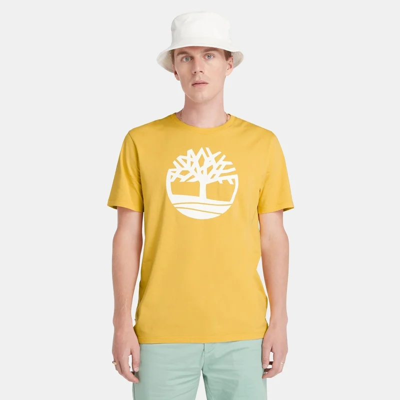 تمبرلاند تيشيرت كينبيك ريفر تري لوجو للرجال