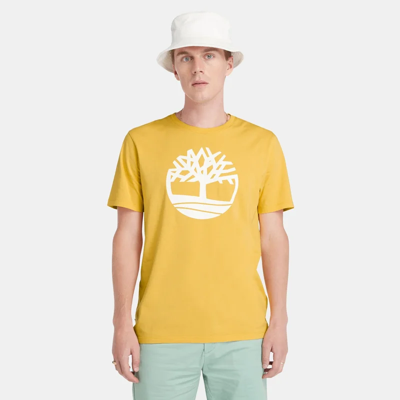 تمبرلاند تيشيرت كينبيك ريفر تري لوجو للرجال