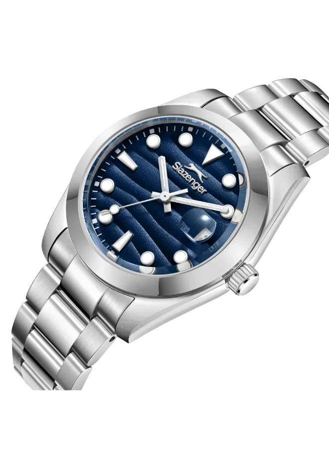 سلازنجر Men's Metal Date Watch SL.9.2491.1.01 - 41 mm