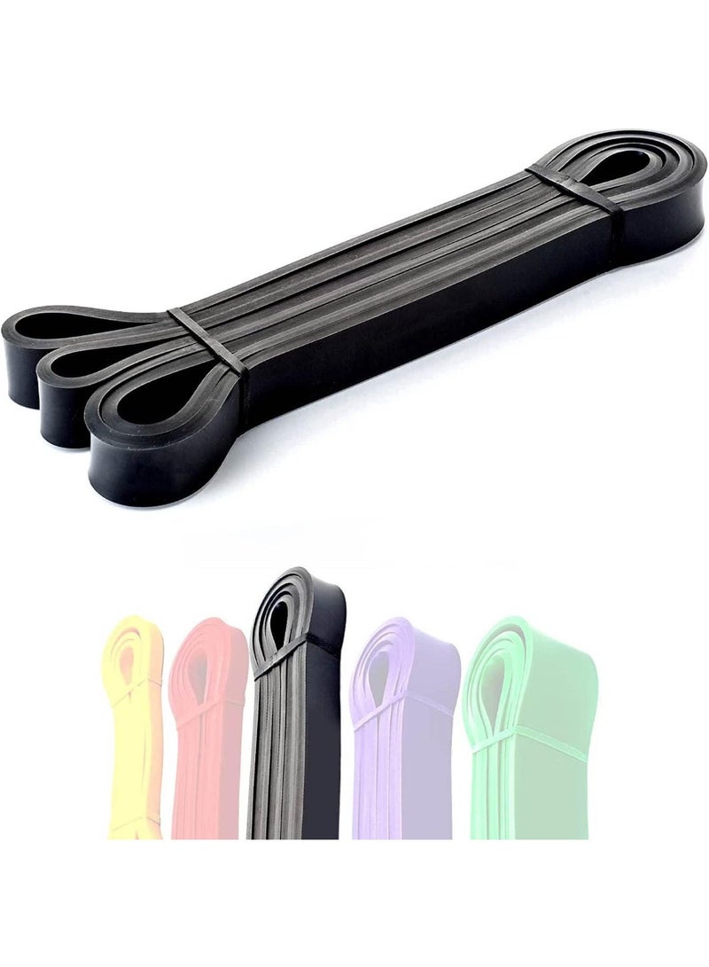Resistance bands for exercise - Elastic band for pull-ups, fitness, and strength training - Black - Image 1