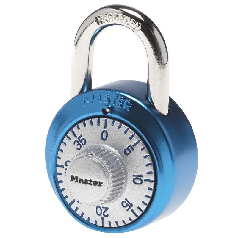 Master Lock 1561DAST Locker Lock Combination Padlock, 1 Pack, Cut Resistant, Colors May Vary - Image 1