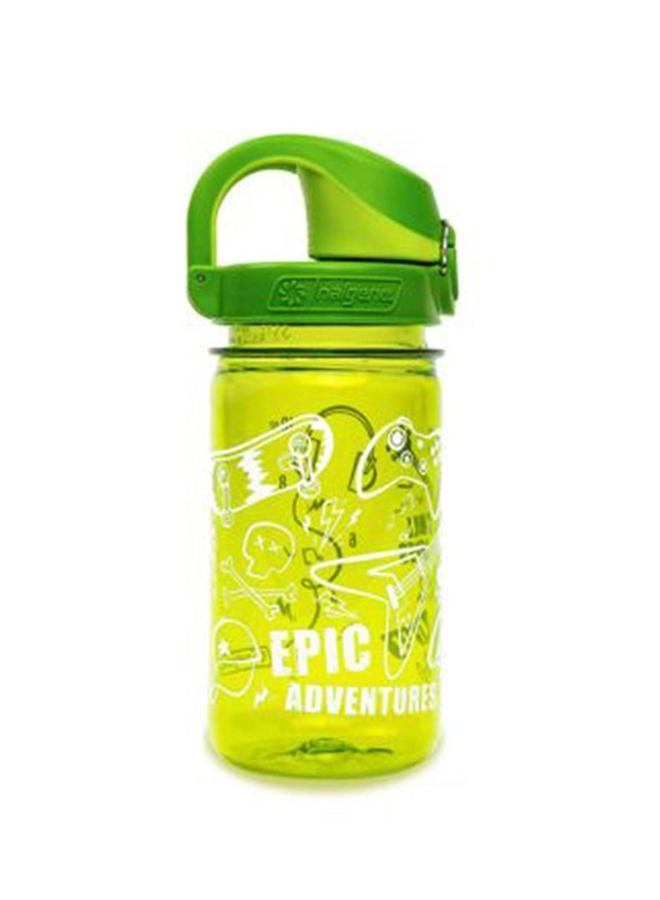 Nalgene OTF Kids Water Bottle, Green with Sprout Sustain - Image 1