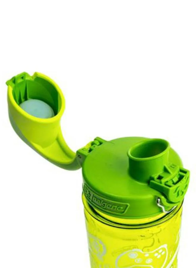 Nalgene Nalgene OTF Kids Water Bottle, Green with Sprout Sustain