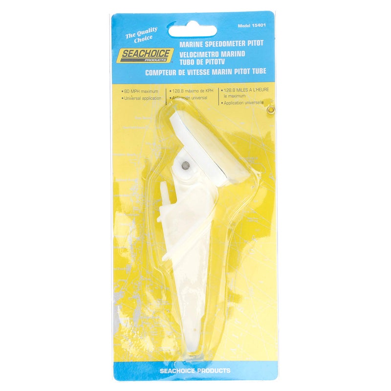 Seachoice Universal Marine Speedometer Pitot Tube, White Finish - Image 4
