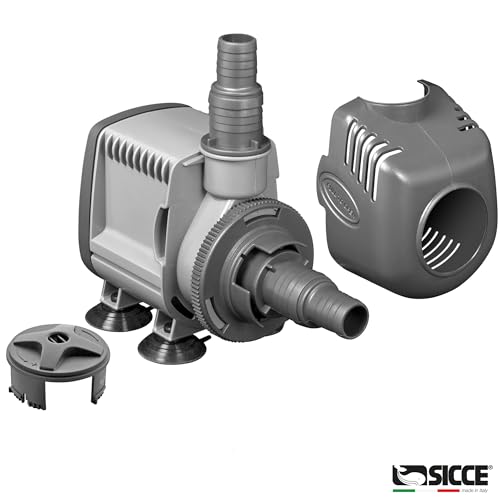 SICCE Syncra Silent 4.0 Multifunction 951 GPH Submersible Water Pump | Italian Made 85W Ultra Quiet Durable Aquarium Fish Tank, Fountain, Pond, Hydroponics, Terrarium Black | Freshwater & Saltwater - Image 4
