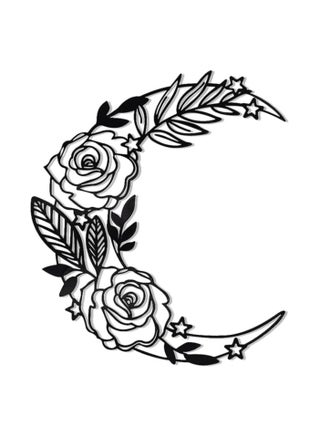 Boho Style Moon - Big