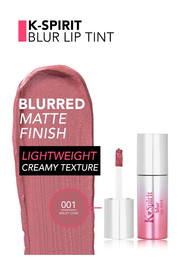 flormar K-Spirit Blur Lip Tint – 001 Milky Chai – Lightweight Blur Tint, Soft Focus Lip Effect, Comfortable Long Wear 001 Milky Chai - Image 4