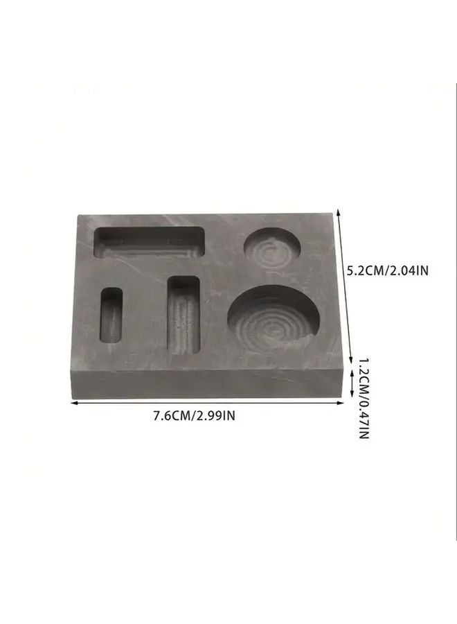 Pentacast Graphite Melting Mold For Gold Silver Copper Bronze Jewelry Casting DIY - Image 1