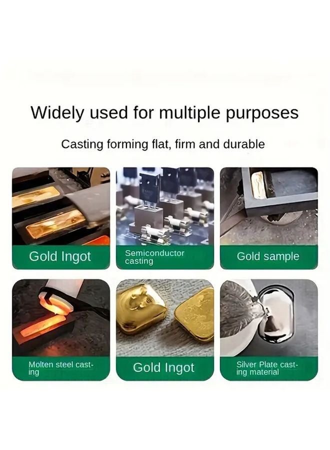 Pentacast Graphite Melting Mold For Gold Silver Copper Bronze Jewelry Casting DIY - Image 5
