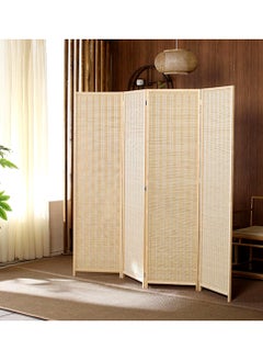 Generic Room Divider 4 Panel Room Partition, Foldable Freestanding  - Image 2