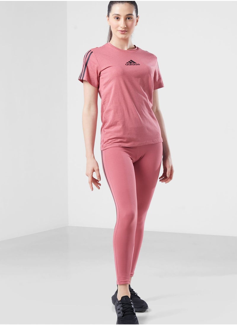 Adidas - Logo  7/8 Tights - Image 1