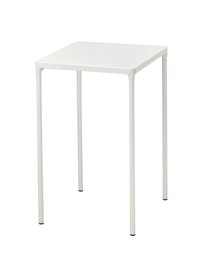 إيروريكس طاولة خارجية، بيضاء، 50×44 سم - Image 1