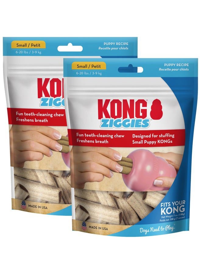 KONG - Ziggies Puppy Small, Pack of 2 - Image 1