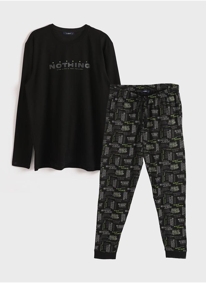 LC WAIKIKI - Standard Fit Men's Pajama Set - Image 1