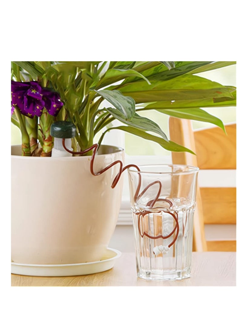 Generic 8 Pcs Self-Watering Device for Houseplants, Automatic Drip Irrigation Bulbs for Vacation & Garden Care, Easy Plant Pot Watering System  - Image 5