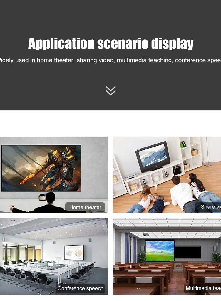 Zikra HDMI to SCART Converter Adaptor, Convert Digital 1080P HDMI Video and Audio Signal to Analog SCART CVBS Signal, Support both PAL and NTSC Standard TV Format Output, for PS3/Blue-DVD Player/STB - Image 2