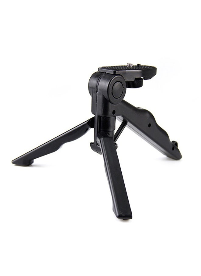 ماركة غير محددة Desktop Selfie Handheld Folding Mobile phone holder, Mini Tripod table Tripod Portable folding Tripod Stand for iPhone and Android  - Image 2
