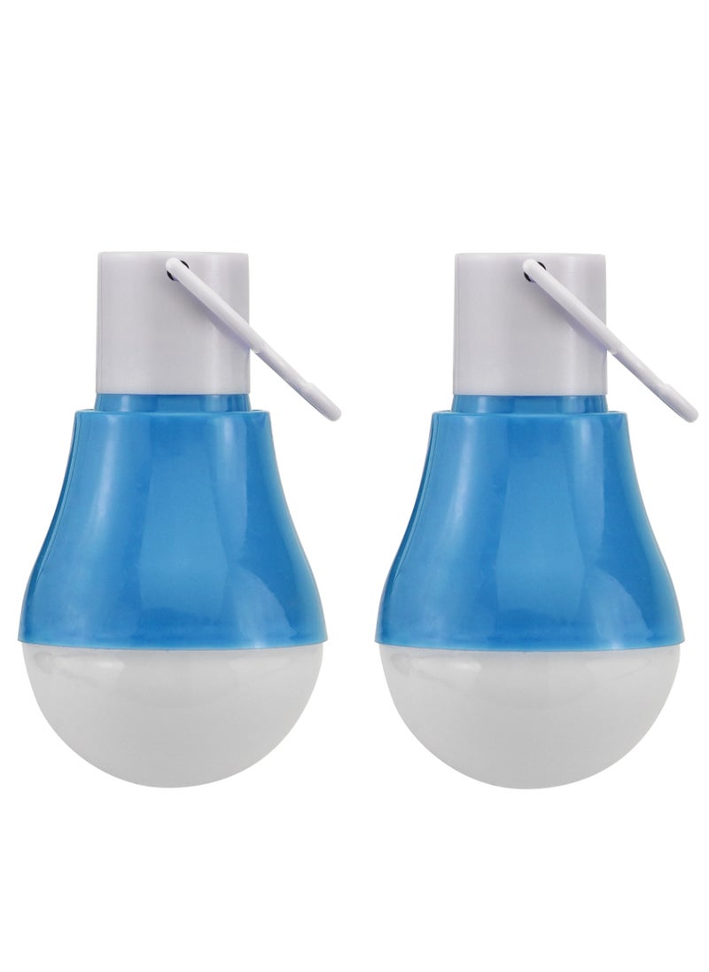 SONASHI Rechargeable Emergency Lantern with 2 Modes  Bright LED with Solar Charging and Power Bank Function  Energy Efficient Design with 40 Hours Working Time  For your Camping and Hiking SEL-727 Blue  - Image 3