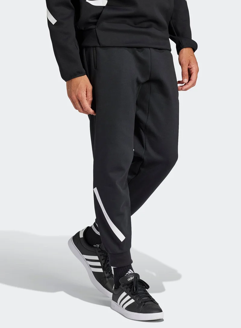 adidas Originals M Z.N.E. Pt Black Training Pants For Men Xs