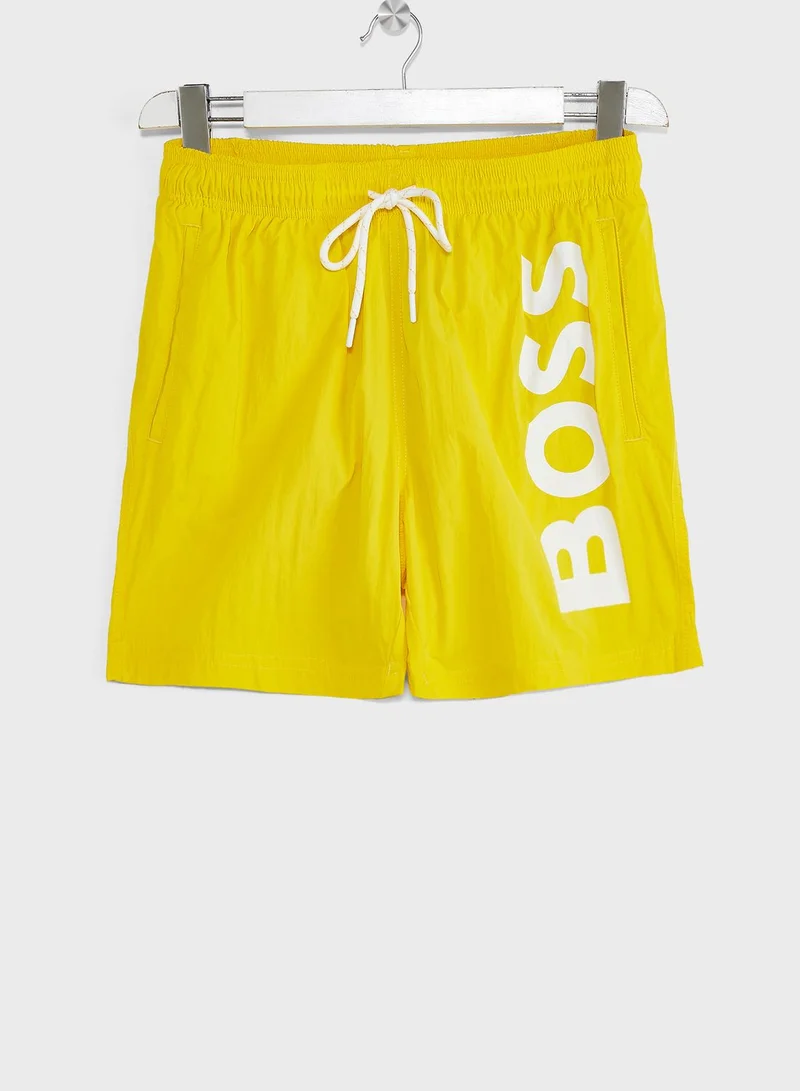 BOSS Logo Swim Shorts