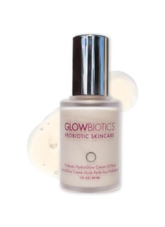 Glowbiotics Probiotic HydraGlow Cream Oil Pearl RadianceBoosting Glow Drops for Bright Hydrated Skin  Pearl Essence  Skin Brightening