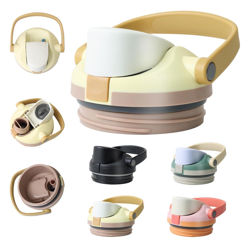 NebkDask Replacement Lid for Owala FreeSip Sway 40 oz Water Bottle and Tumbler 40 oz â€“ BPA-Free, Secure Seal, Leak-Proof Lock, Compatible with Owala FreeSip Bottles & Straws ï¼ˆmaroonï¼‰ - Image 1