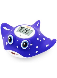 B&H b&h Baby Bath & Room Temperature Thermometer - Digital Infant Bathtub Thermometer, Safe Toddlers Tub Time Floating Toy - Manta Ray  - Image 1