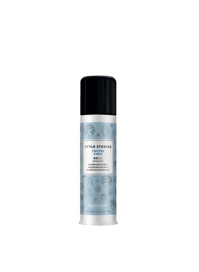 ALFAPARF MILANO Alfaparf Milano Style Stories Twisted Curls Hair Styling Product, Medium Hold Curl Cream - Professional Salon Quality - No Residue - Amplifies Curly Hair - 3.52 oz. 
