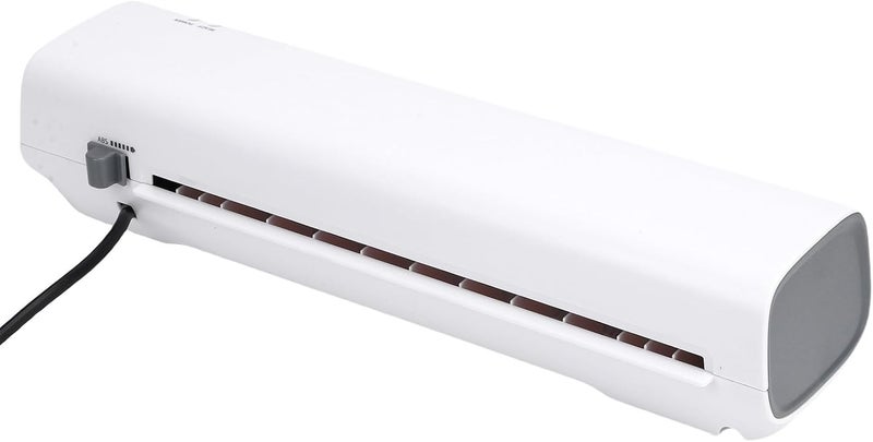 Brrnoo A4 Laminator Machine, Fast 3-4 Minute Preheating Anti Jam Thermal Laminating Hot Laminator with Release Button for Home Office School Photos Documents ID Badges (US Plug 110V) - Image 1