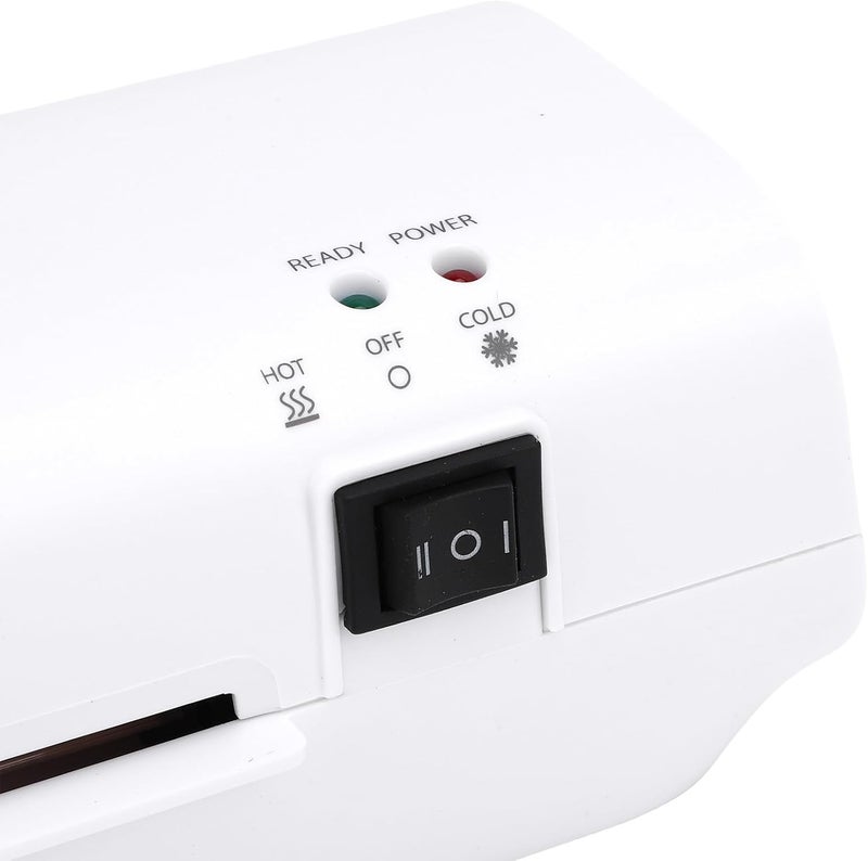 Brrnoo A4 Laminator Machine, Fast 3-4 Minute Preheating Anti Jam Thermal Laminating Hot Laminator with Release Button for Home Office School Photos Documents ID Badges (US Plug 110V) - Image 5