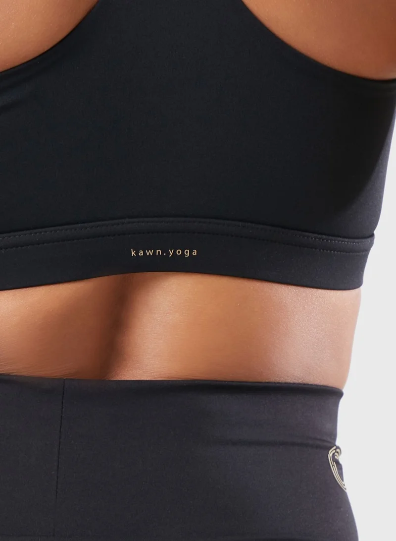 KAWN.YOGA Cross Back Sports Bra