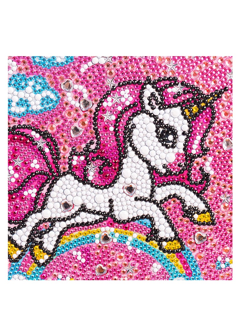 SYOSI 5D Diamond Painting for Kids, Diamond Art Kits with Frames Easy to DIY Gem Art by Numbers Gift for Boys Girls Ages 6-12 (7.5×7.5 in) - Image 5