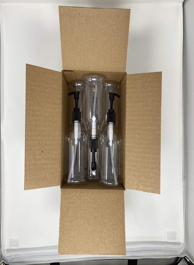 Earth's Essentials (U.S. Made) Earth's Essentials (6 Pack) Designer Hand Soap and Sanitizer Dispensers, Empty Plastic Pump Bottles, Perfect for Shampoo, Lotion, and More, BPA-Free PET Plastic. - Image 5