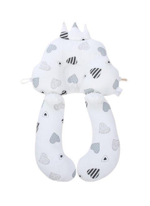 Baby shaping pillow for infants and toddlers, adjustable and removable dinosaur design, breathable and washable