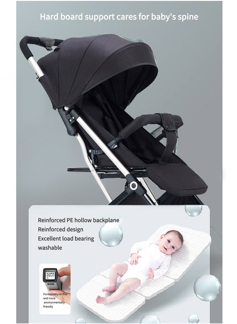 MaBaby Multifunctional Baby Stroller, Can Sit And Lie Lightweight Baby Stroller, Portabel And Foldable Baby Travel Stroller  - Image 2