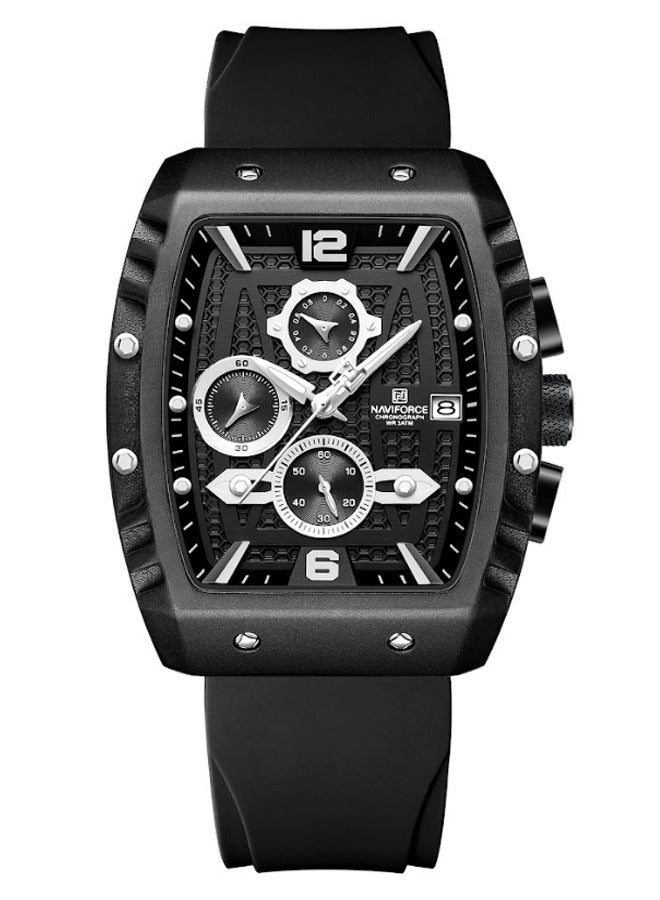 NAVIFORCE Men's Water Resistant Analog Luxury Sports Watch NF8025 - Image 4