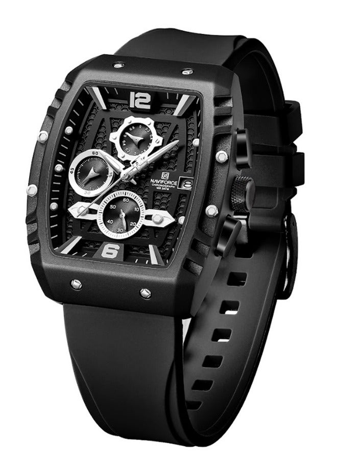 NAVIFORCE Men's Water Resistant Analog Luxury Sports Watch NF8025 - Image 2